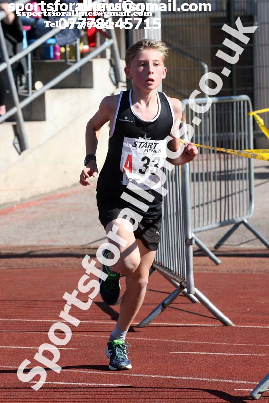 Boys under-13s  Northern 3 Stage Road Relay, SportsCity, Manchester. Photo: David T. Hewitson/Sports for All Pics